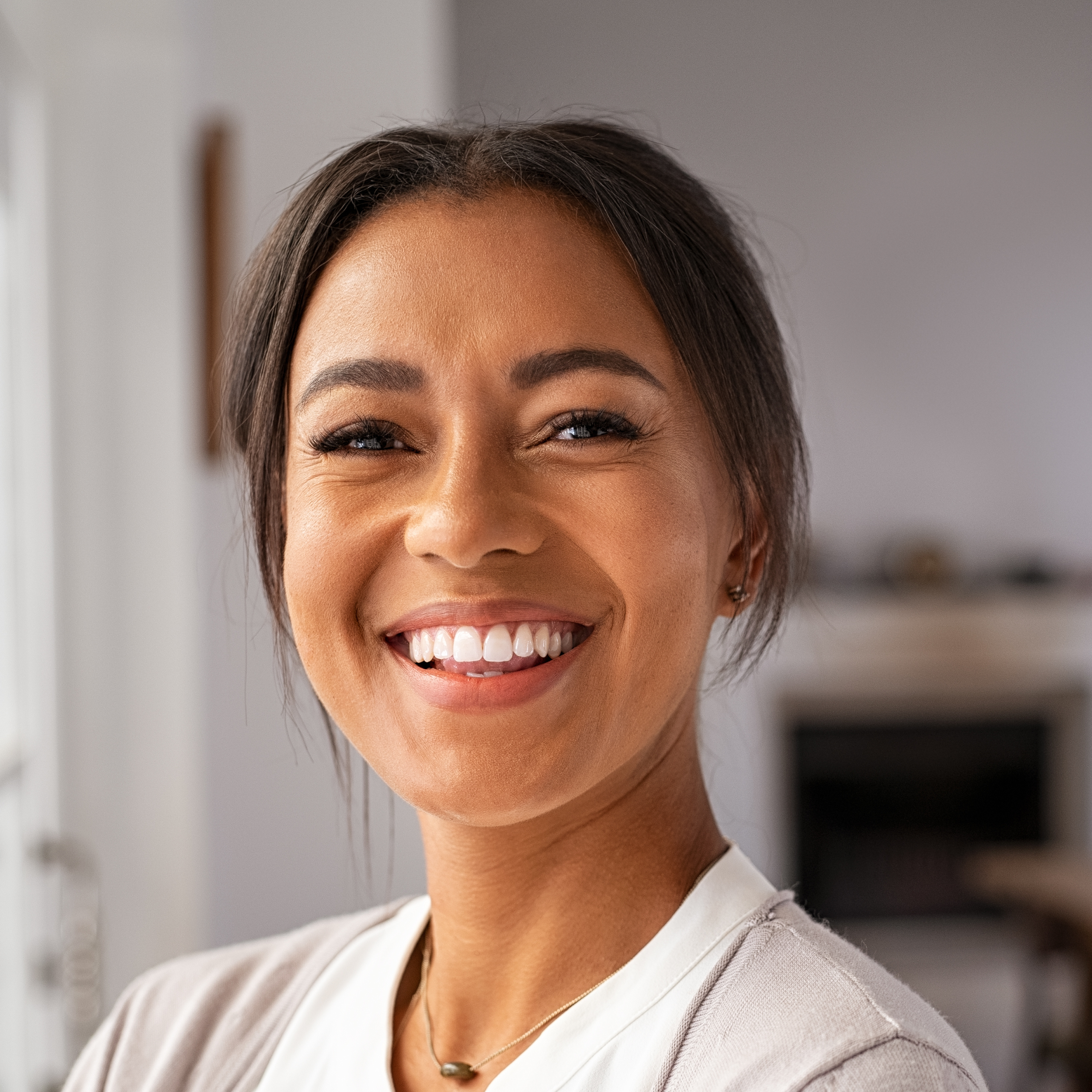 smiling woman